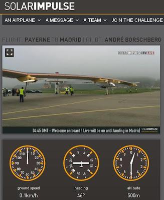 Sigue en directo el vuelo del Solar Impulse Sigue en directo el vuelo del Solar Impulse