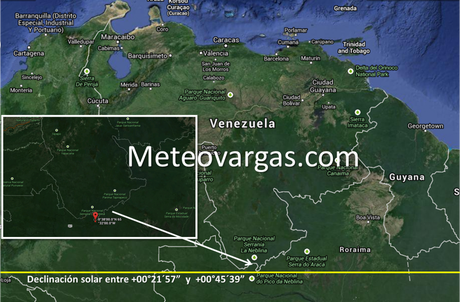 La declinación solar se hará sentir, a partir de hoy comienza a incrementarse el calor en Venezuela Imagen1