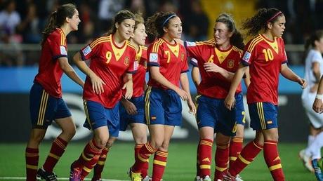 Mundial sub-17 femenino: España se juega el pase ante Uruguay