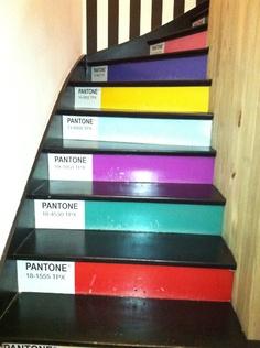 Escalera de color - Paperblog