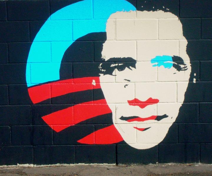 Obama arte callejero La evolución del retrato de Obama