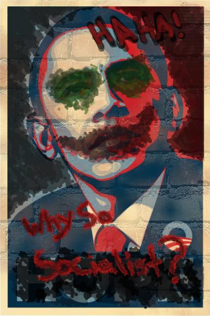Obama socialista La evolución del retrato de Obama