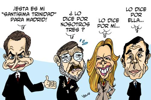 La Santísima Trinidad La Santísima Trinidad. Viñeta Rodrigo Varona