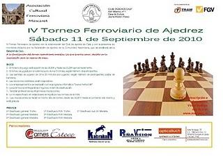 IV Torneo Ferroviario de Ajedrez 2010