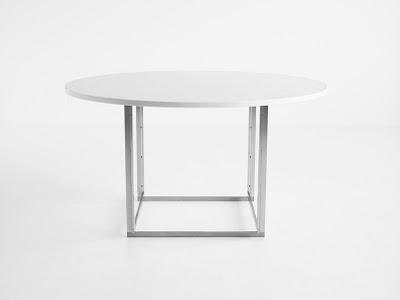 Decoración con espejos y muebles diseño de Poul Kjaerholm Decoración con espejos y muebles diseño de Poul Kjaerholm