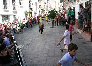 CARCABUEY VUELVE A VIVIR UNA INTENSA JORNADA CON EL TORO DE CUERDA COMO GRAN PROTAGONISTA