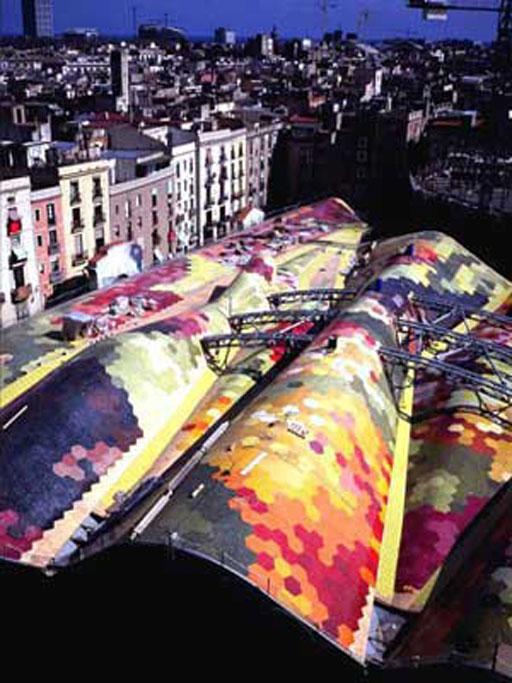 Reforma Mercado Santa Caterina (Barcelona), EMBT EMBT, arquitectura en movimiento