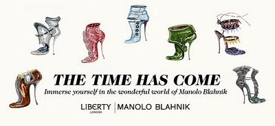 To die for...Manolo Blahnik & Liberty!!