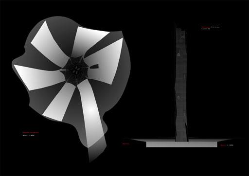 A-cero projects Waver tower