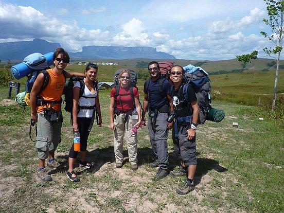El ultimo trekking El equipo