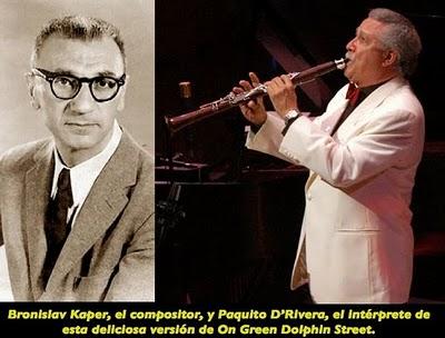 Replays: On Green Dolphin Street de Washington y Kaper interpretada por el saxofonista cubano Paquito  D'Rivera