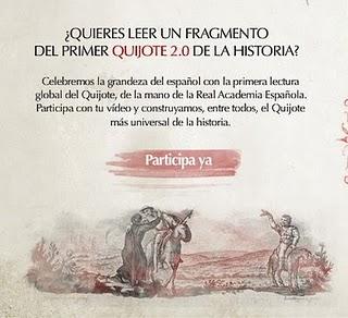 PARTICIPA EN EL QUIJOTE 2-0 PARTICIPA EN EL QUIJOTE 2-0