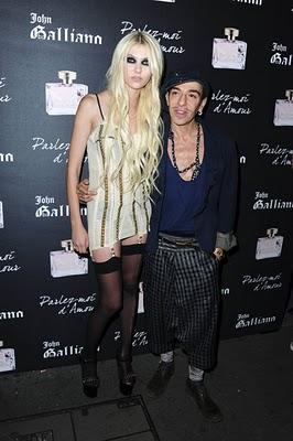 Taylor Momsen inspira a John Galliano