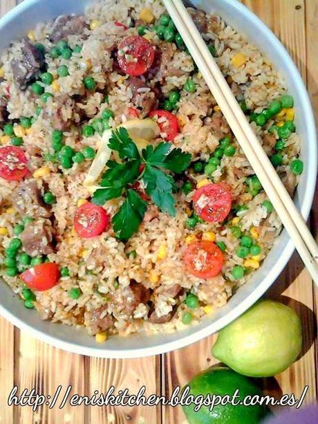 Arroz con delicias! ni tres ni cuatro, jaja Arroz con delicias! ni tres ni cuatro, jaja