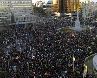 Sobre las manifestaciones de ayer