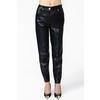 Versace black trousers Baggy leather pants: How to style them ♦ outfit