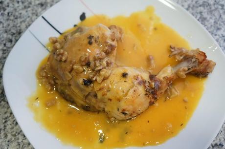POLLO ASADO A LA NARANJA POLLO ASADO A LA NARANJA