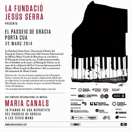 Centenari de MARIA CANALS CENDRÓS,12 de març 1914-2014...BARCELONA...24-03-2014...!!!
