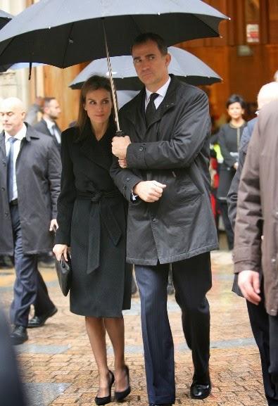 Doble día de luto para la Princesa Letizia por Iñaki Azcuna y Adolfo Suárez