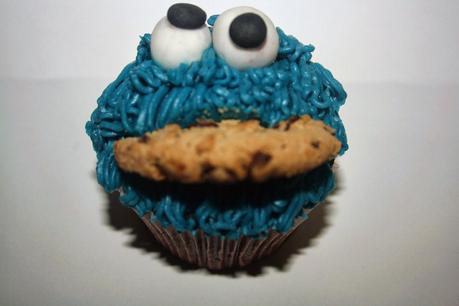 Cupcake Monstruo de las galletas