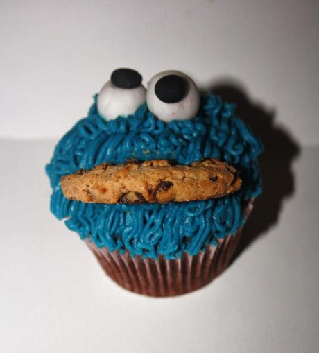 Cupcake Monstruo de las galletas