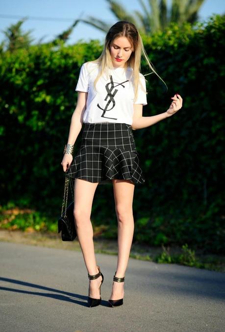 Black and White Look Black and White Look