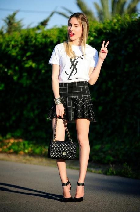 Black and White Look Black and White Look