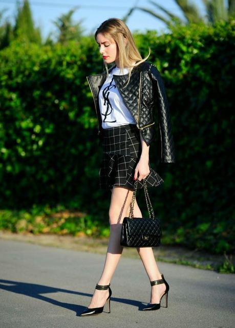 Black and White Look Black and White Look