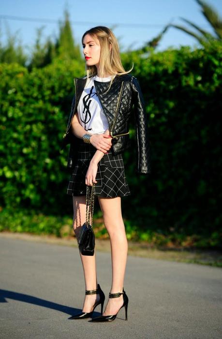 Black and White Look Black and White Look