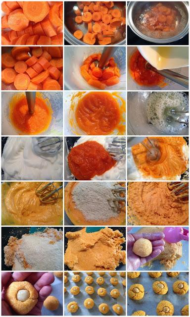 Pastelillos de Almendra, Zanahoria y Coco. Pastelillos de Almendra, Zanahoria y Coco.