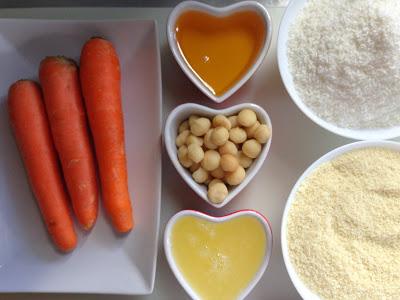 Pastelillos de Almendra, Zanahoria y Coco. Pastelillos de Almendra, Zanahoria y Coco.