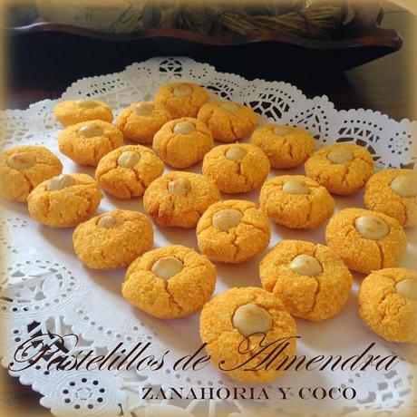 Pastelillos de Almendra, Zanahoria y Coco. Pastelillos de Almendra, Zanahoria y Coco.