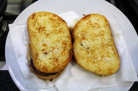 Recetas con Nutella, tostada francesa rellena de Nutella con frutas frescas y sirope, y,¡SORTEO!, libro Deja sitio para el postre. Recetas con Nutella, tostada francesa rellena de Nutella con frutas frescas y sirope, y,¡SORTEO!, libro Deja sitio para el postre.