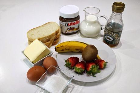 Recetas con Nutella, tostada francesa rellena de Nutella con frutas frescas y sirope, y,¡SORTEO!, libro Deja sitio para el postre. Recetas con Nutella, tostada francesa rellena de Nutella con frutas frescas y sirope, y,¡SORTEO!, libro Deja sitio para el postre.