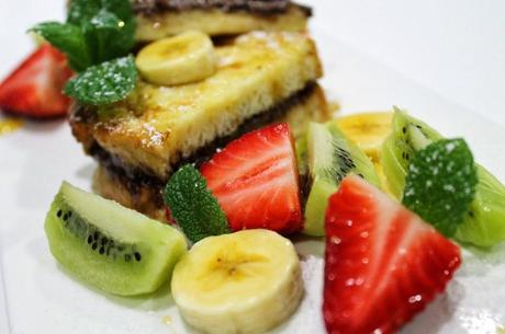 Recetas con Nutella, tostada francesa rellena de Nutella con frutas frescas y sirope, y,¡SORTEO!, libro Deja sitio para el postre. Recetas con Nutella, tostada francesa rellena de Nutella con frutas frescas y sirope, y,¡SORTEO!, libro Deja sitio para el postre.