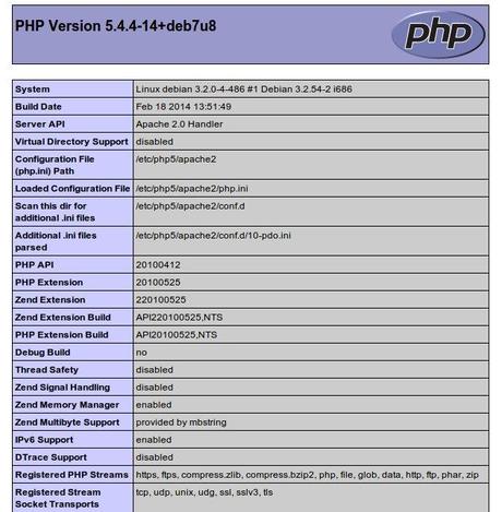 Como crear un servidor web 3, convertir Debian en un servidor infophp