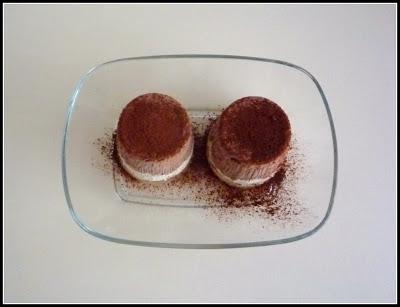 Panna Cotta con Mousse de chocolate quemado Panna Cotta con Mousse de chocolate quemado