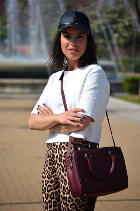 Outfit | Leopard pants Outfit | Leopard pants