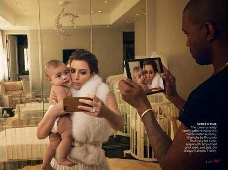 Kim Kardashian and kanye West by Vogue Usa Kim Kardashian and kanye West by Vogue Usa