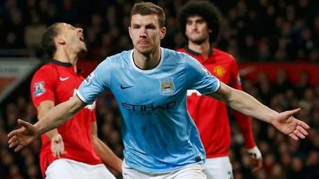 Edin Dzeko marcó dos goles Edin-Dzeko-Gol