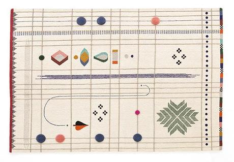 Avance #iSaloni 2014. Color y calidez en las nuevas colecciones de alfombras nanimarquina. Rabari nani marquina doshi levien 1