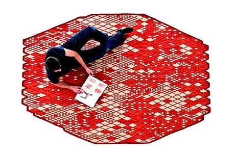 Avance #iSaloni 2014. Color y calidez en las nuevas colecciones de alfombras nanimarquina. LosangesIII nani marquina bouroullec 2