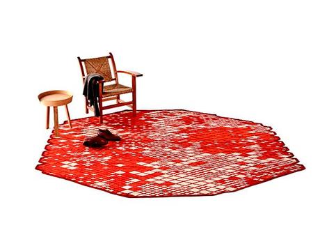 Avance #iSaloni 2014. Color y calidez en las nuevas colecciones de alfombras nanimarquina. LosangesIII nani marquina bouroullec 1