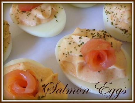 Salmon Eggs. Salmon Eggs.