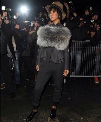 Fashion Week de París: Los looks de Rihanna fashion week de paris