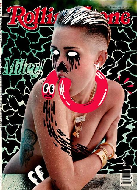 Hattie Stewart en la No Walls Gallery de Brighton hattie-stewart-rolling-stone-miley