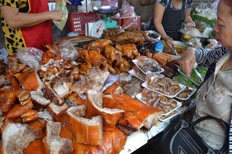 Carnicería en Vientián Carnicería en Vientián