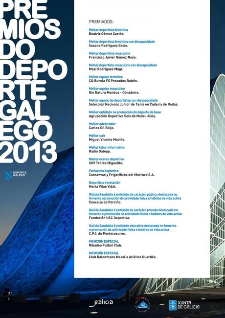 Premio del Deporte Gallego a deportistas con Discapacidad Premio del Deporte Gallego a deportistas con Discapacidad