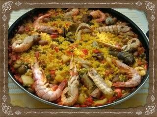 CAZUELA DE ARROZ A LA SITGETANA CAZUELA DE ARROZ A LA SITGETANA