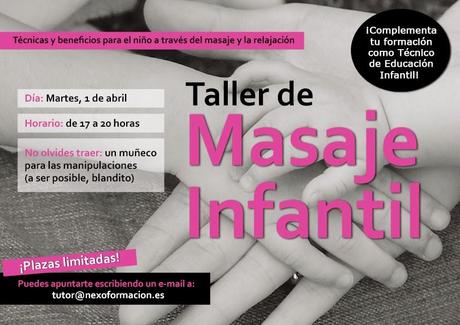 Taller de Masaje Infantil en Nexo Formación